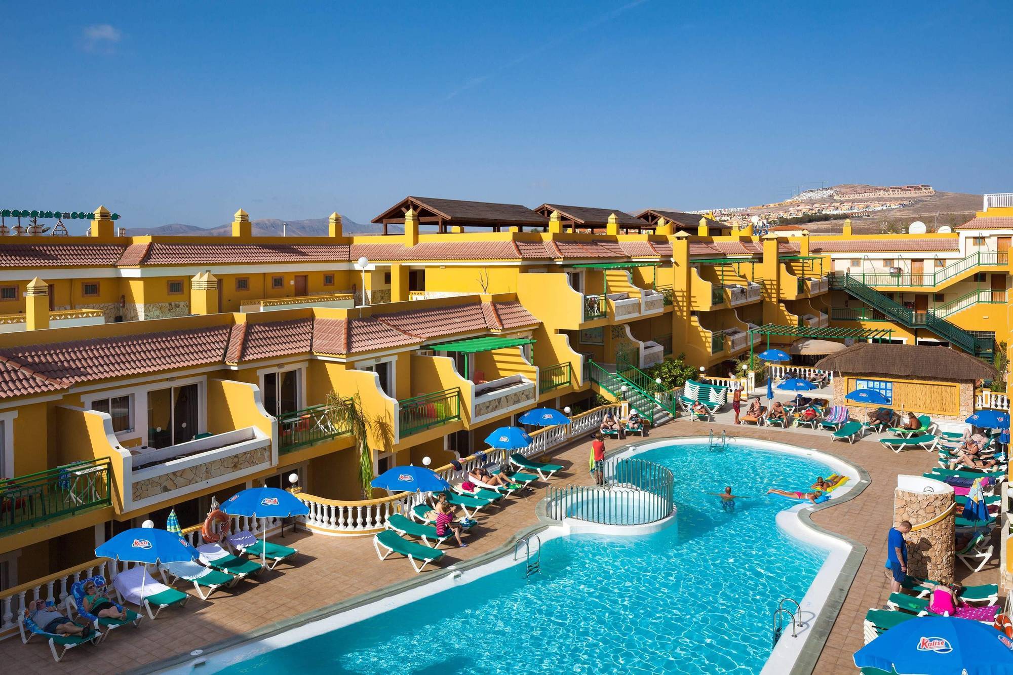 Caleta Garden Aparthotel Caleta De Fuste Exteriör bild